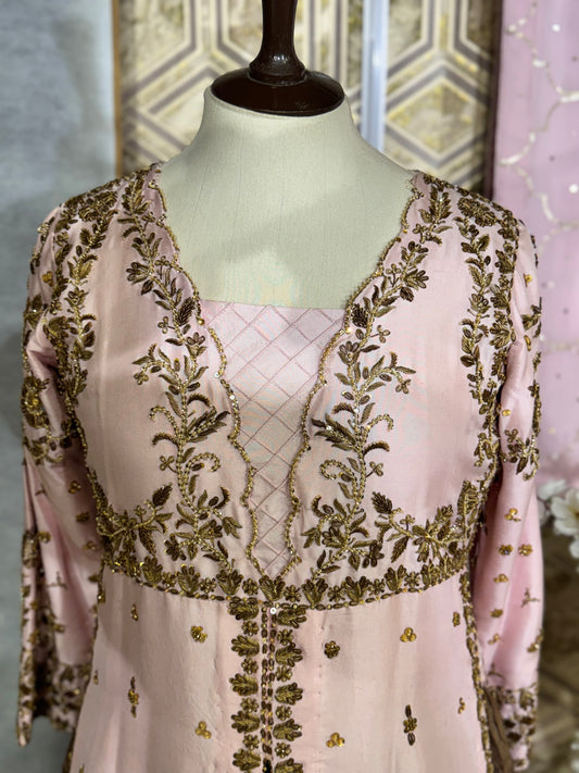 Rose Royal – Zardozi Elegance