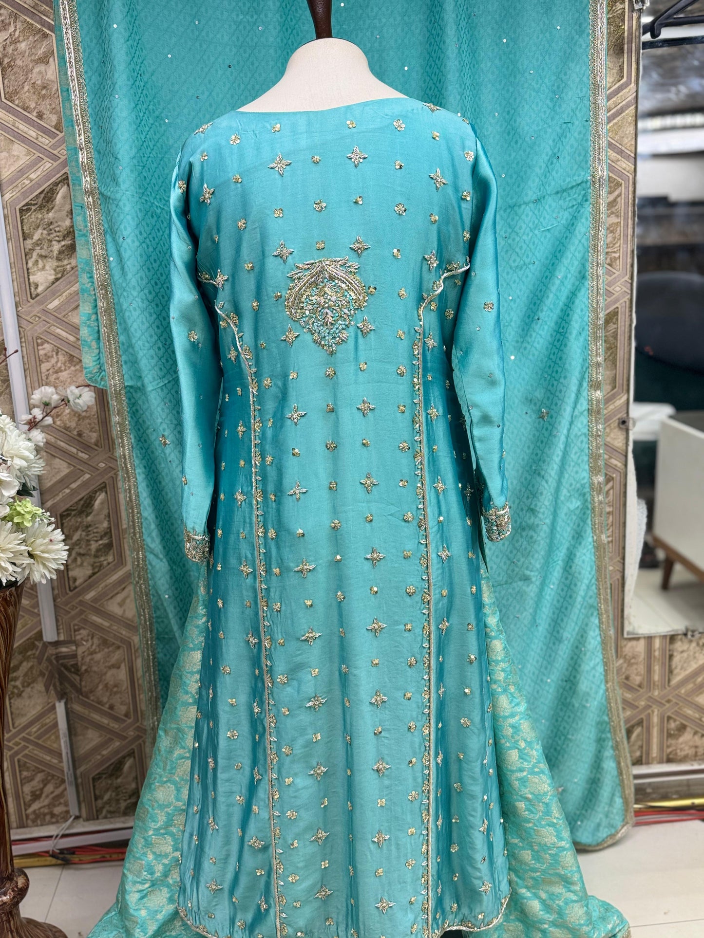 Noor-e-Sabz – A Sheesha Silk Bridesmaid Dress