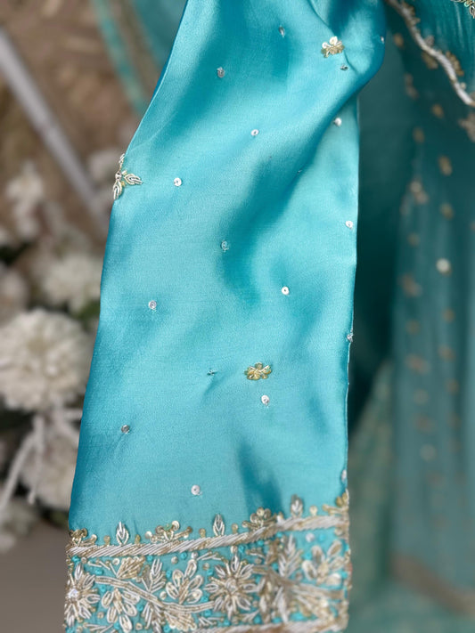 Noor-e-Sabz – A Sheesha Silk Bridesmaid Dress