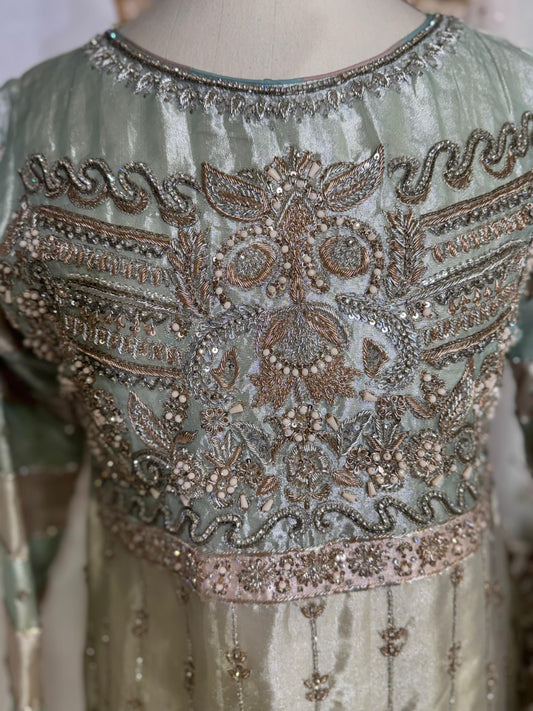 Golden Aura – Lamba Silk Bridesmaid Dress