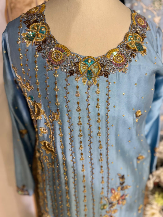 Rang-e-Hunar – A Sheesha Silk Bridesmaid Dress