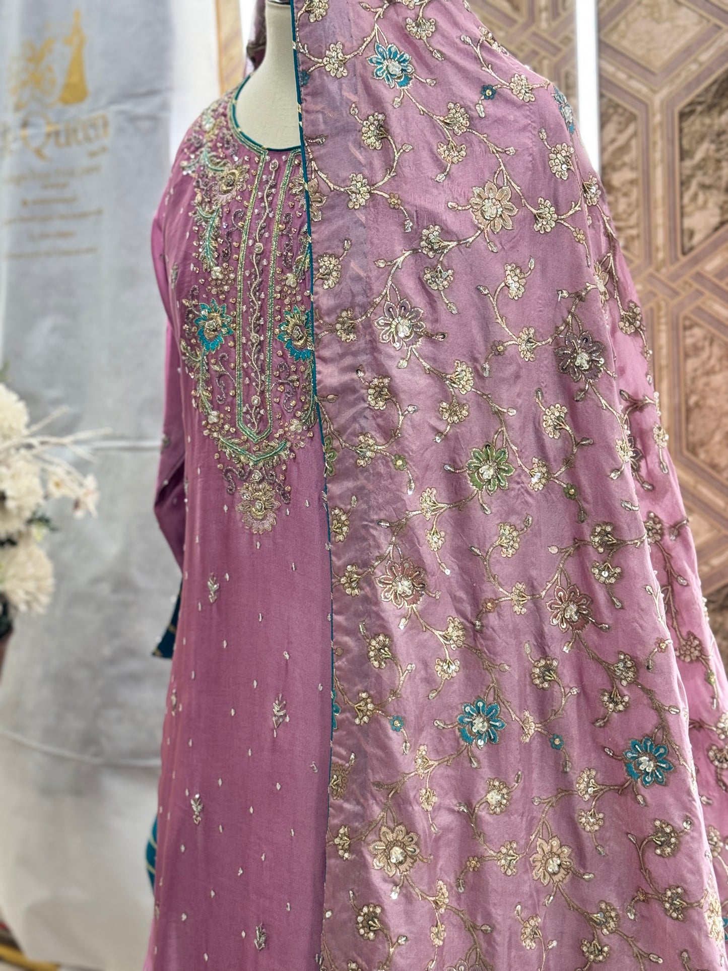 Pink Majesty – Sheesha Silk Bridesmaid Dress