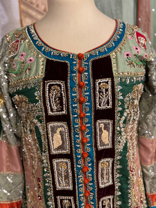 Threaded Grace – "Raw Silk Festive Wear"