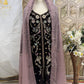 Black Beauty- Black Velvet Bridesmaid Dress