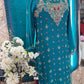 Emerald Elegance – A Khaadi Net Bridesmaid PartyWear Dress
