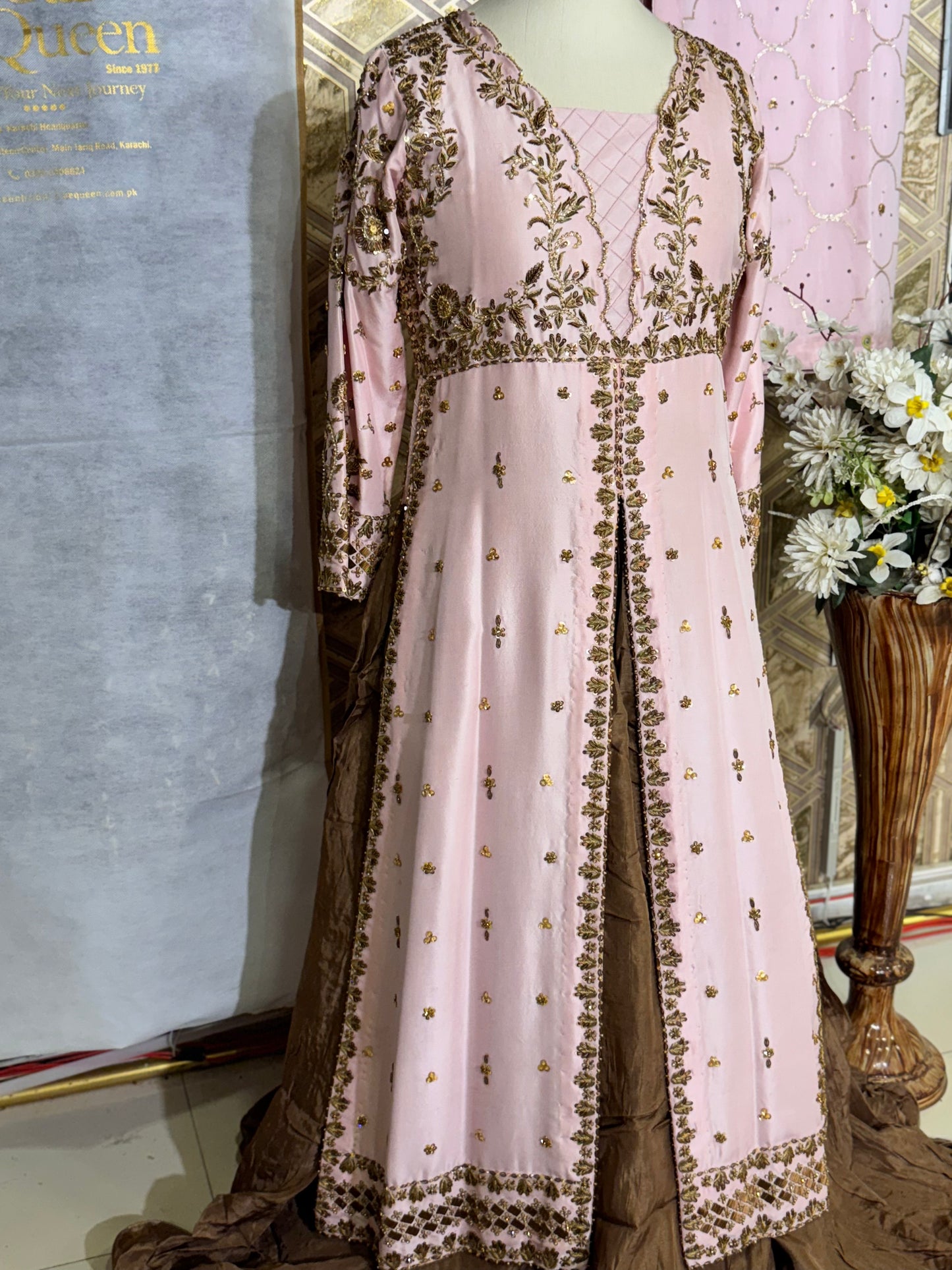 Rose Royal – Zardozi Elegance