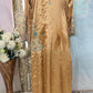 ✨Golden Whisper - A Partywear bridesmaid Dress