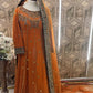 Rust Radiance – Khaadi Net Bridesmaid Dress